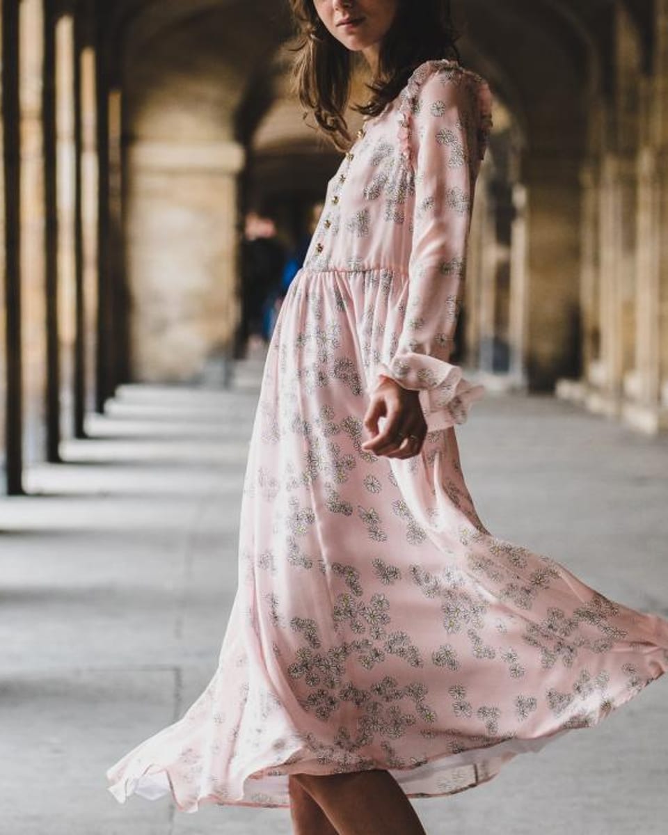 Rosa Floral Midi Dress