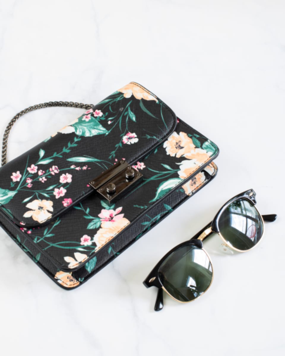 Floral Crossbody Bag