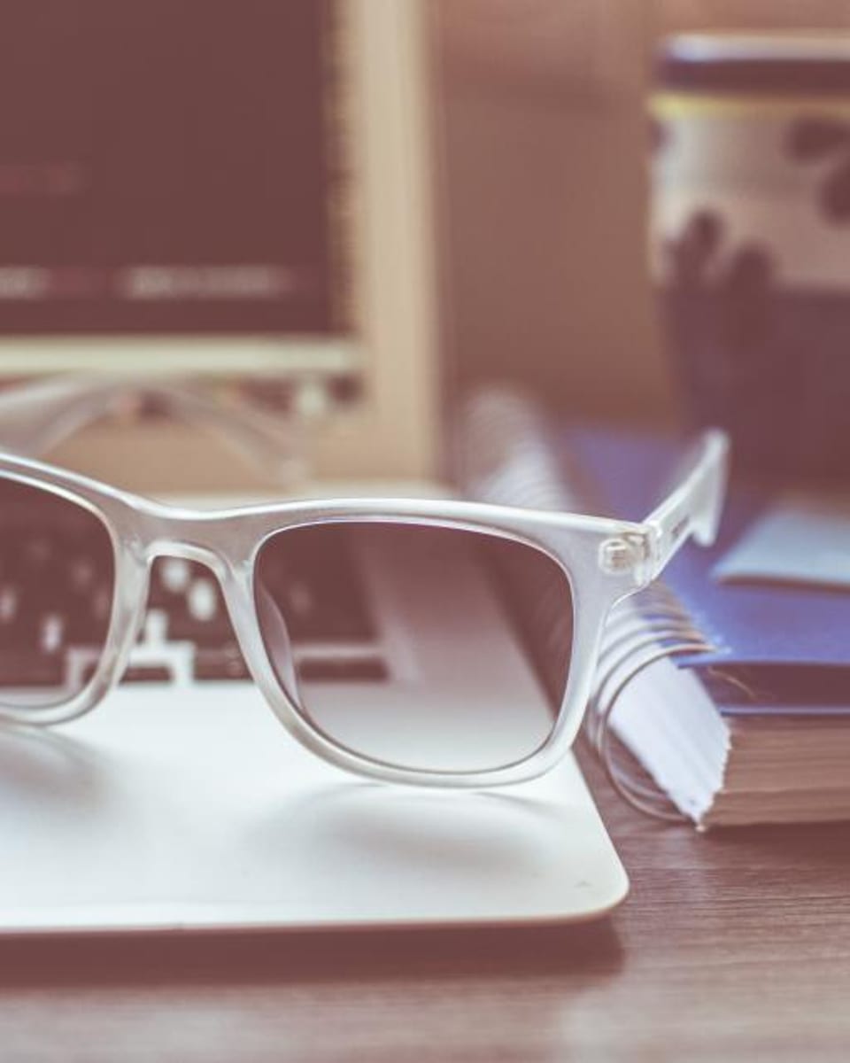 Clear Frame Sunglasses