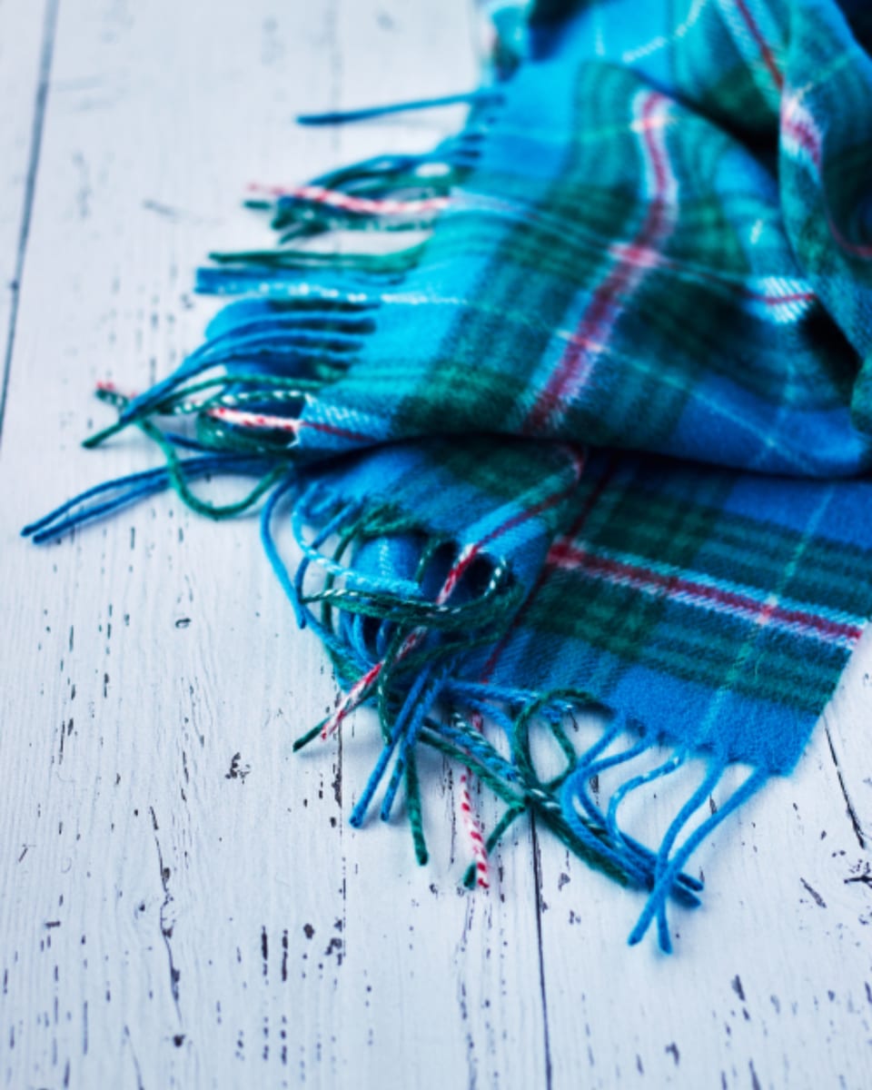 Tartan Wool Scarf