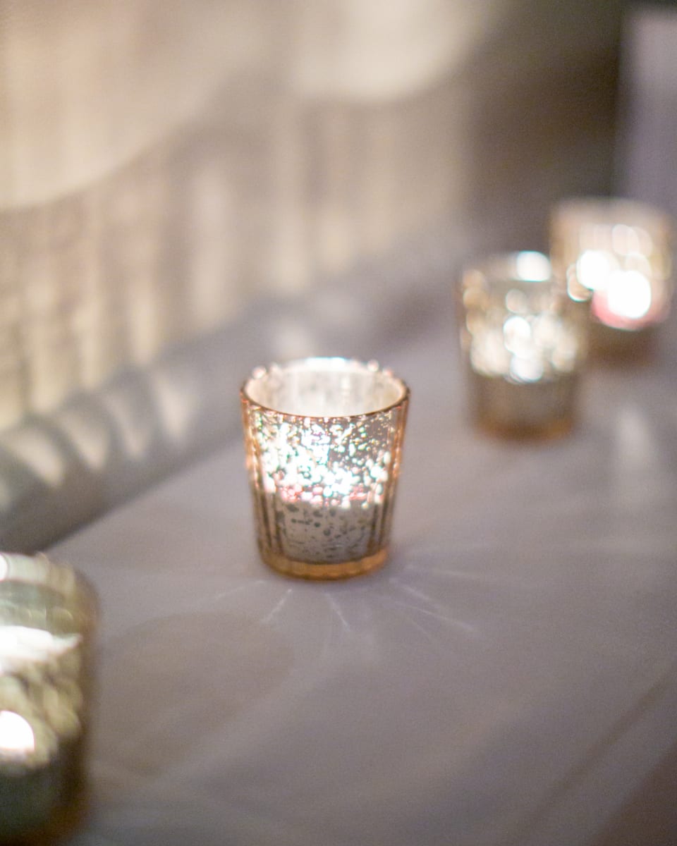 Mercury Glass Votives