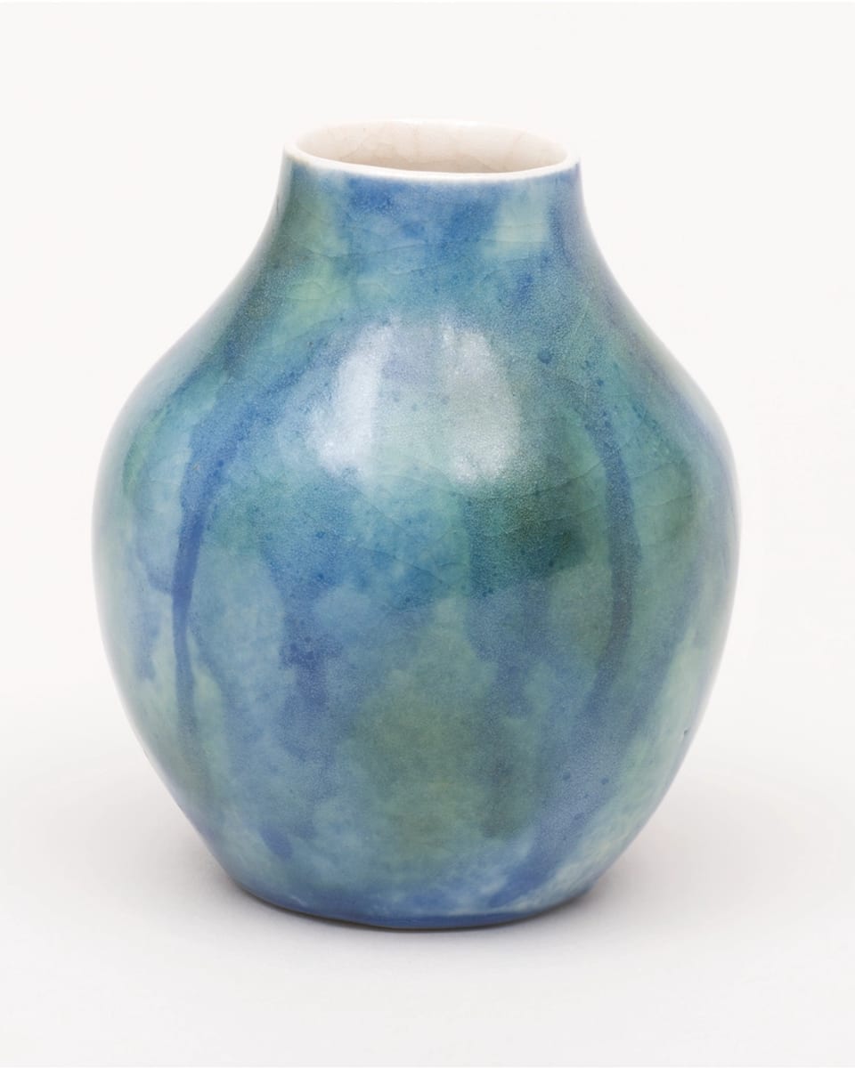 Ocean Glaze Vase